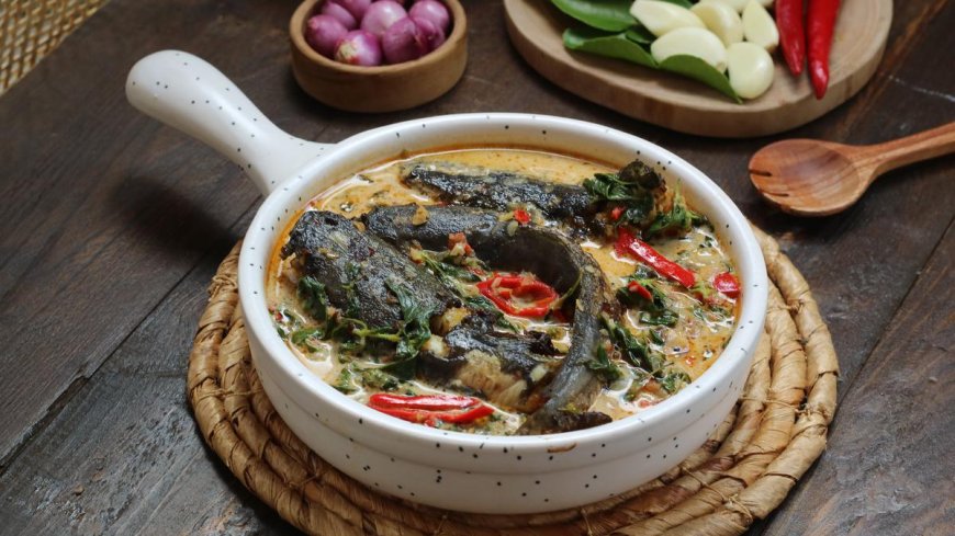 Lele Kuah Santan Kemiri