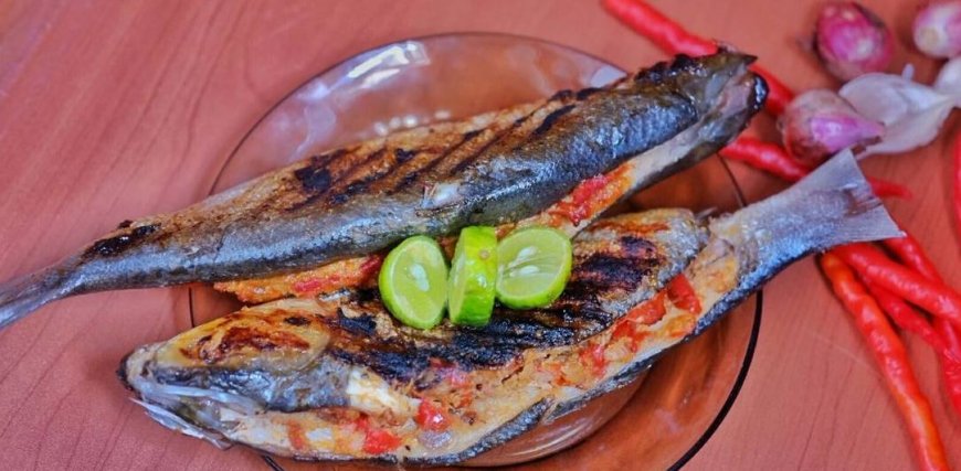Bandeng Bakar Bumbu Kemiri