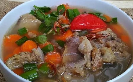 Sop Daging Tetel