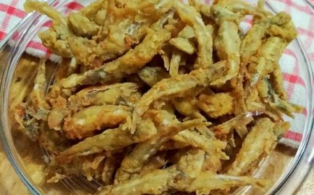 Ikan Teri Goreng Terigu