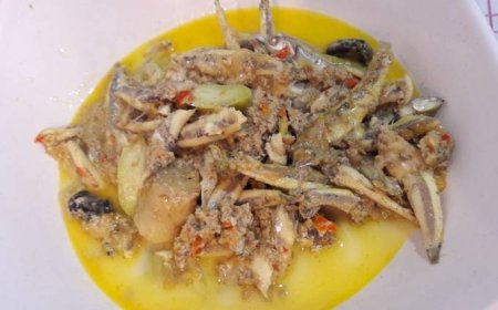 Ikan Teri Masak Santan