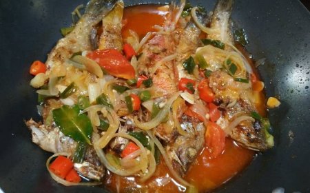 ikan kerapu asam manis