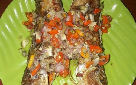 Ikan Kerapu Sambal Matah