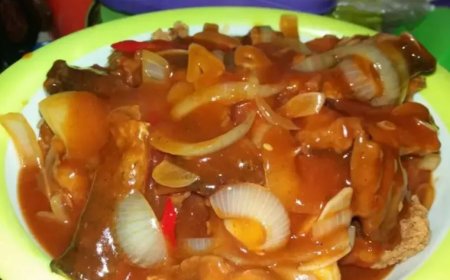 Ikan Gabus Asam Manis