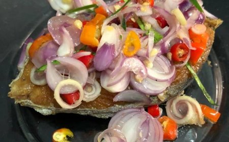 Ikan Gabus Sambal Matah