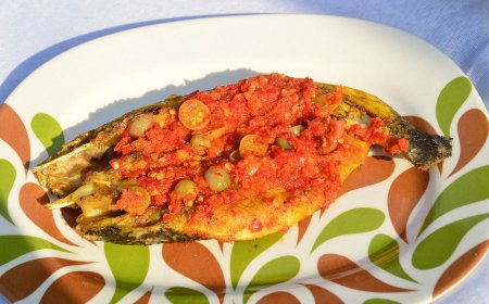 Ikan Gabus Rica-Rica Pedas