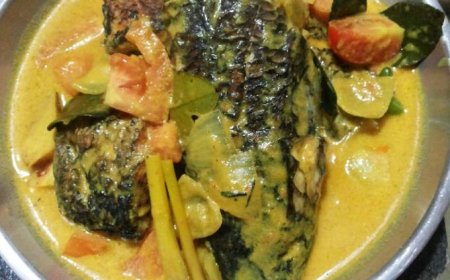 Ikan Gabus Masak Kari