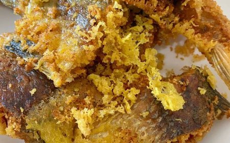 Ikan Patin Goreng Kremes