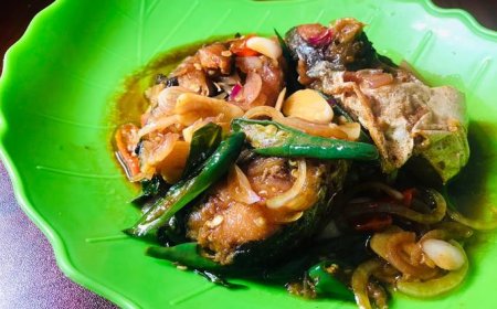 Ikan Patin Tumis Jamur