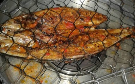 Ikan Bakar Salmon
