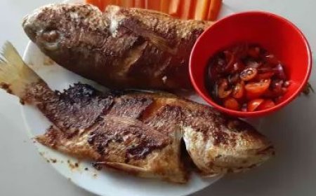 Ikan Bakar Kakap Putih