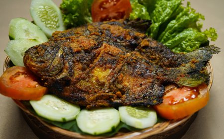 Ikan Bakar Bawal