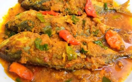 Ikan Bawal Kuah Kuning