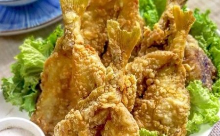 Ikan Bawal Goreng Tepung