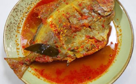 Ikan Bawal Asam Pedas Betawi