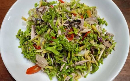 Ikan Mas Tumis Bunga Pepaya