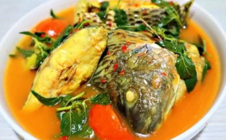 Ikan Mas Kuah Kemangi