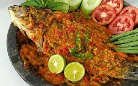 Ikan Mas Rica Jeruk Purut