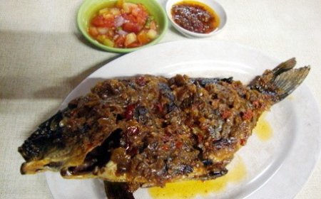 Ikan Mas Rica Kelapa