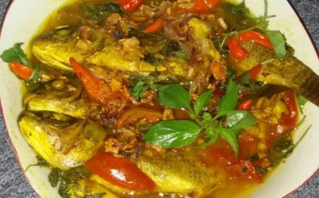 Ikan Nila Kuah Asam Pedas