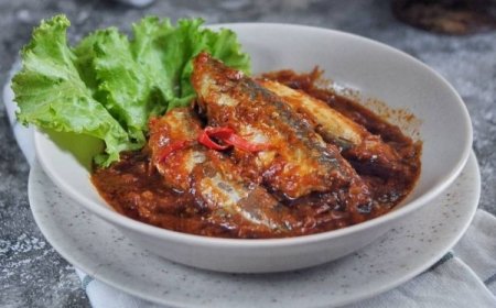 Sarden Bumbu Pedas Kacang Tanah