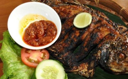 Ikan Mujair Bakar