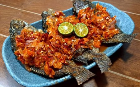 Ikan Mujair Sambal Bawang