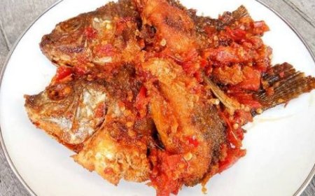 Ikan Mujair Balado