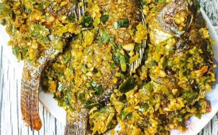 Ikan Mujair Sambal Hijau
