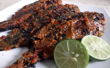 Ikan Mujair Bumbu Rujak