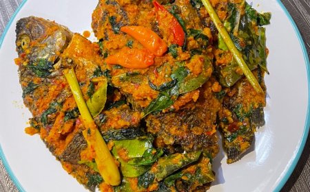 Ikan Mujair Bumbu Kuning