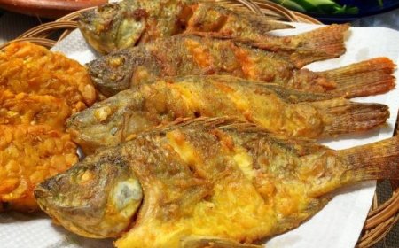 Ikan Mujair Goreng Mentega