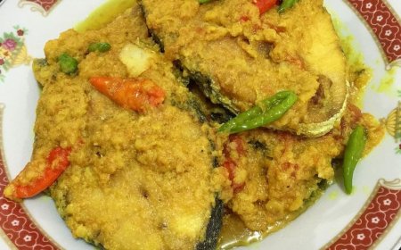 Ikan Tenggiri Masak Kuning