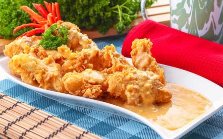 Ikan Tenggiri Goreng Telur Asin