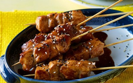 Sate Ikan Salmon