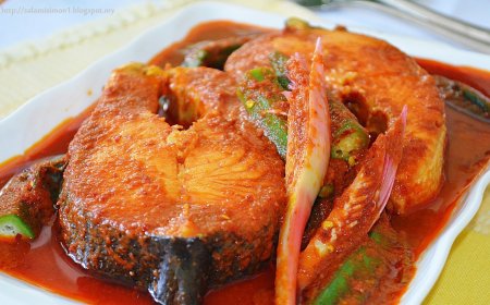 Ikan Salmon Asam Pedas