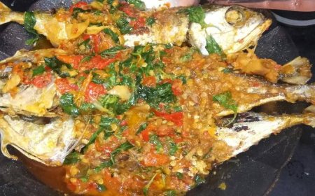 Ikan Selar Rica-Rica