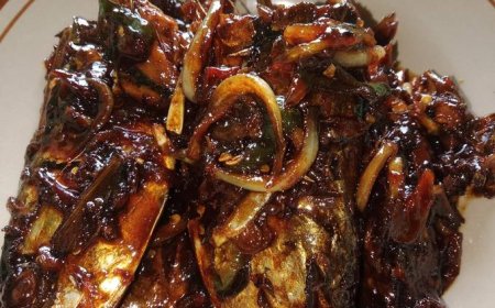 Ikan Selar Kecap Pedas