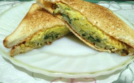 Roti Isi Bayam dan Keju