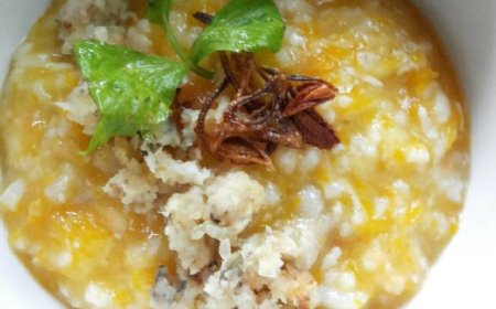 Labu kuning congee
