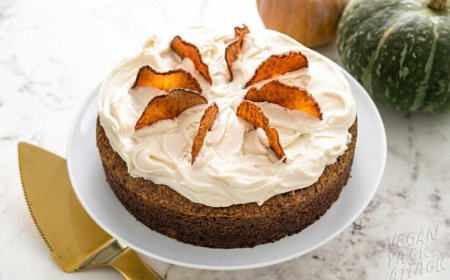Pumpkin Turmeric Cake with Cream Cheese Frosting