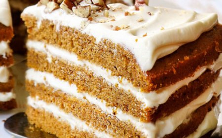 Pumpkin Sponge Cake