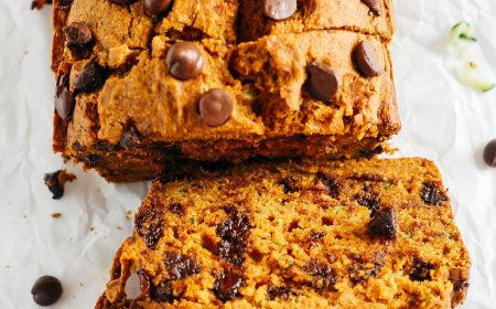 Pumpkin Turmeric Zucchini Bread