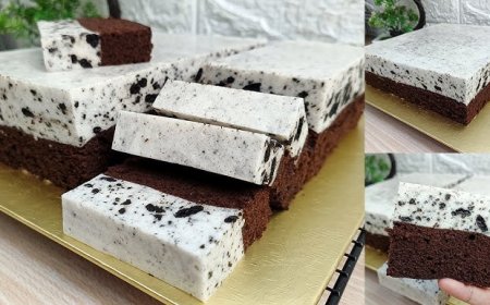 Kue Labu Kunyit dan White Chocolate Ganache