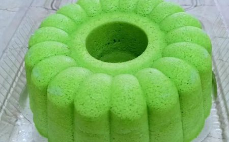 Bolu Pandan Kukus