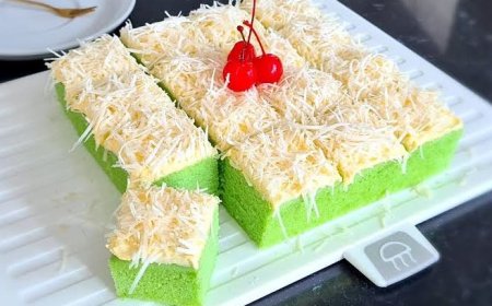 Bolu Pandan Keju