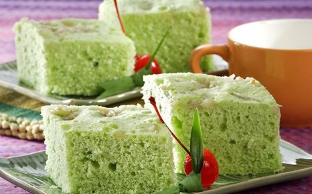 Bolu Pandan Kelapa