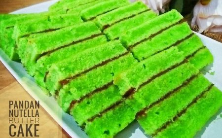 Bolu Pandan Nutella