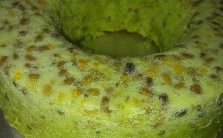 Bolu Pandan Kacang Hijau