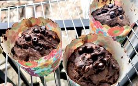 Bolu Pisang Es Krim Cokelat